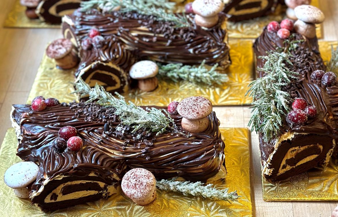 A festive holiday tradition, Bûche de Noel from Bi-Rite Creamery