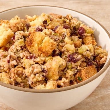 Cornbread and Wild Rice Stuffing