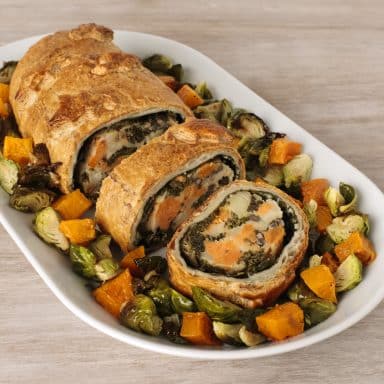 Holroastedvegetablemushroomencroute Plated Product