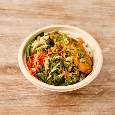 Sweet Chili Salmon and Rice Bowl Product