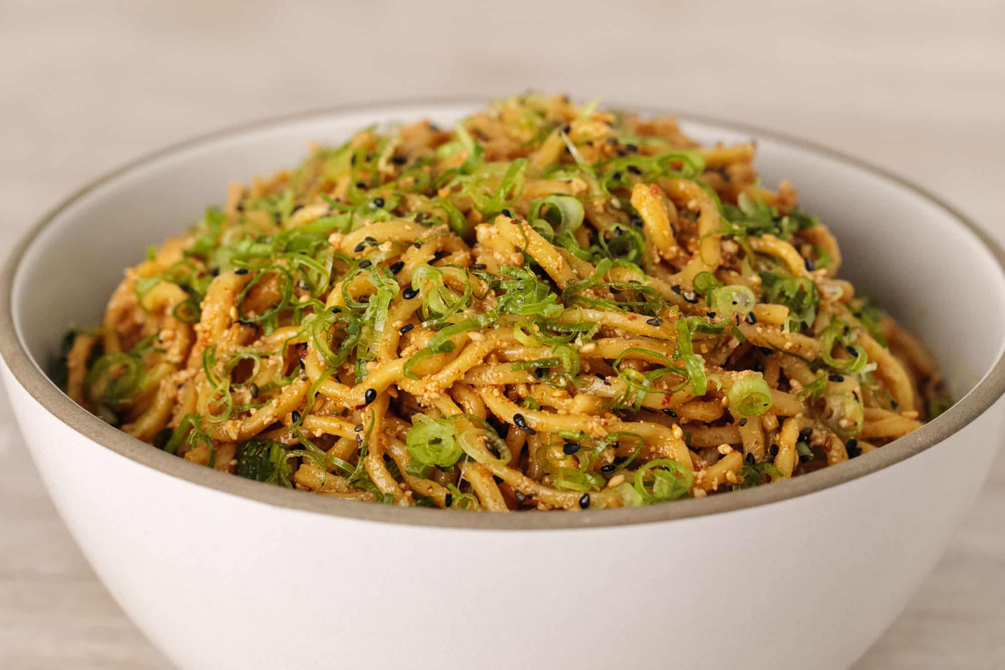 Tofugarlicnoodles Catering Plated