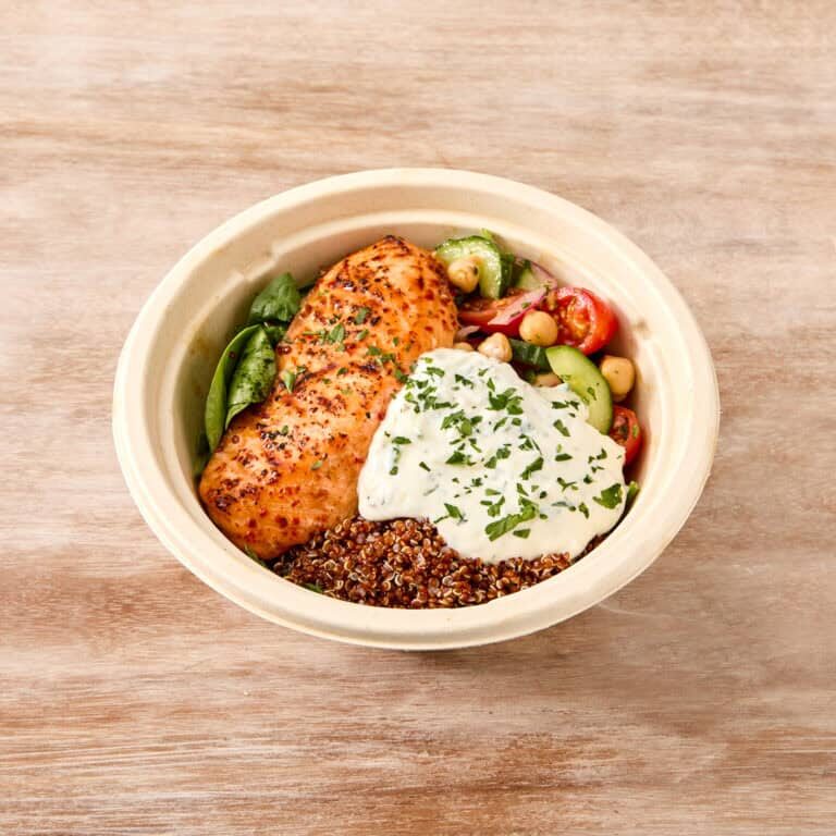 Harissahoneysalmonandquinoabowl Product
